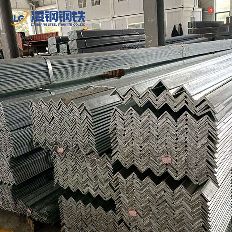 S355JR/J0 Mild Carbon Steel Equal Angle Gaivanized-Steel Angles Angle Steel