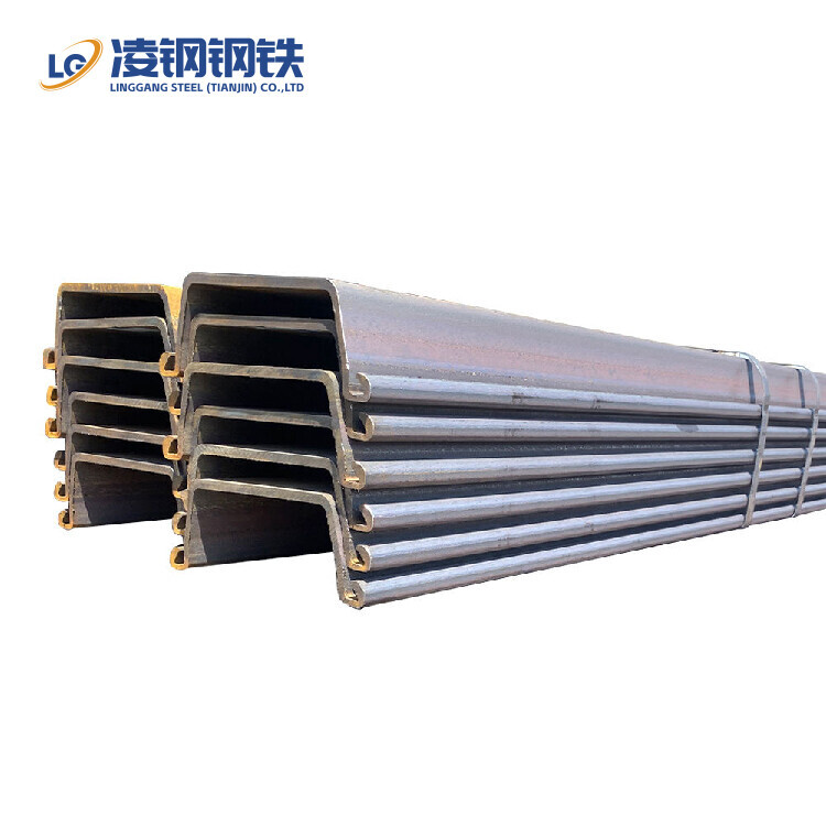 Q235 Q345 Q345b Sy295 Sy390 Hot Rolled Steel Sheet Pile Steel