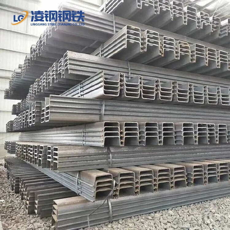 Q235 Q345 Q345b Sy295 Sy390 Hot Rolled Steel Sheet Pile Steel