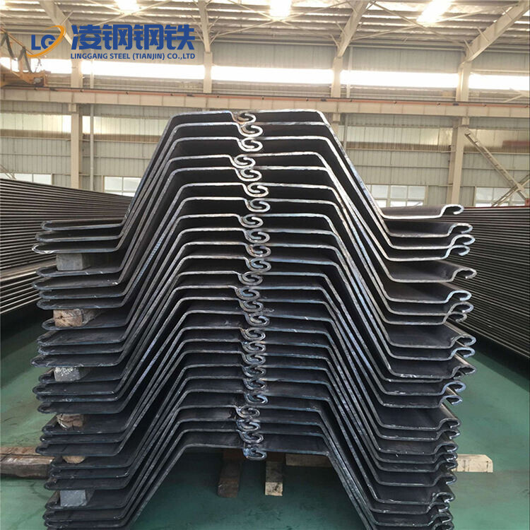 Q235 Q345 Q345b Sy295 Sy390 Hot Rolled Steel Sheet Pile Steel