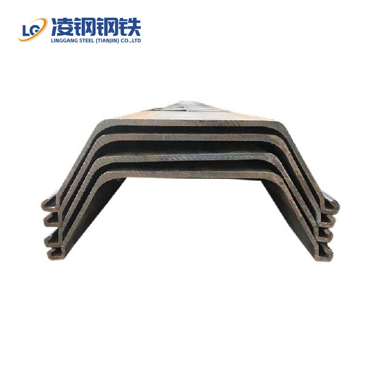 Factory direct sale steel sheet pile z-shaped steel sheet pile sg-825
