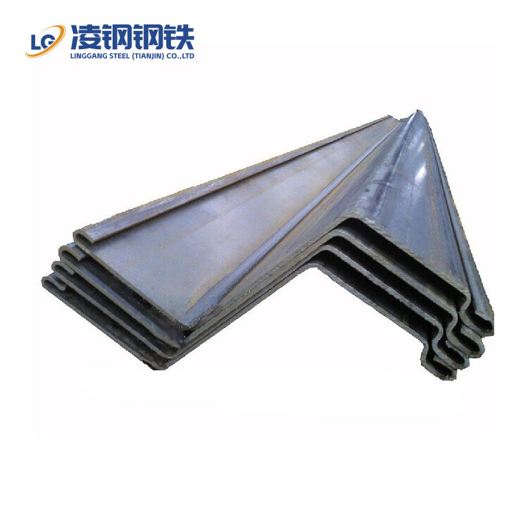 Factory direct sale steel sheet pile z-shaped steel sheet pile sg-825