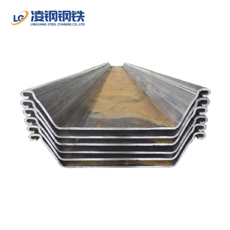 Factory direct sale steel sheet pile z-shaped steel sheet pile sg-825