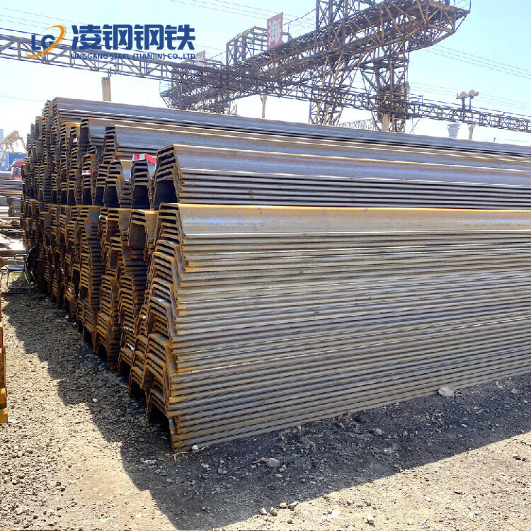 Factory direct sale steel sheet pile z-shaped steel sheet pile sg-825
