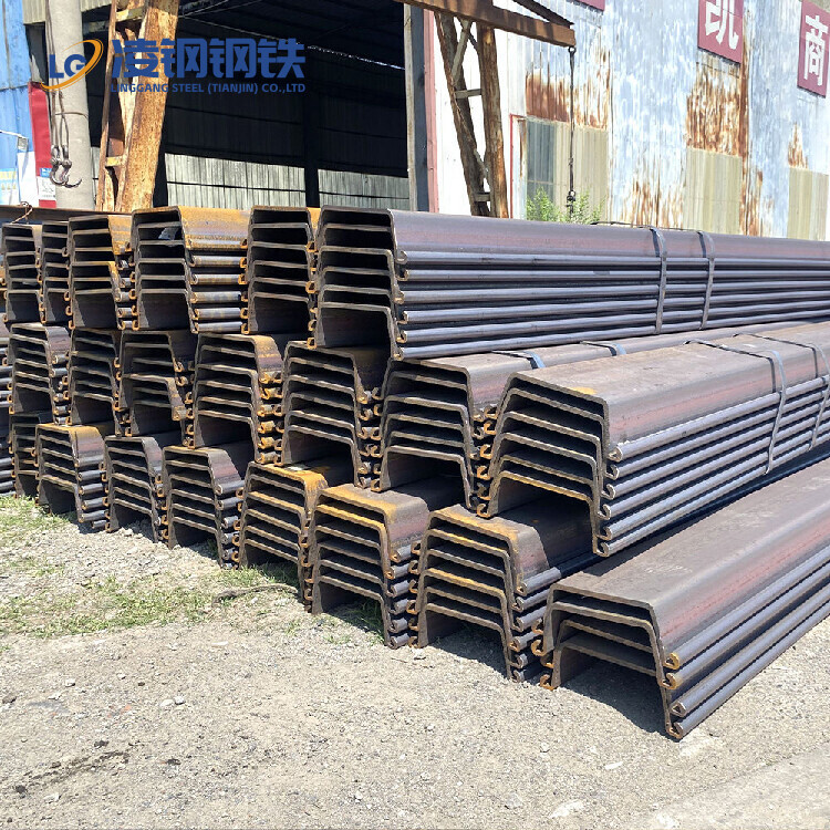 Factory direct sale steel sheet pile z-shaped steel sheet pile sg-825