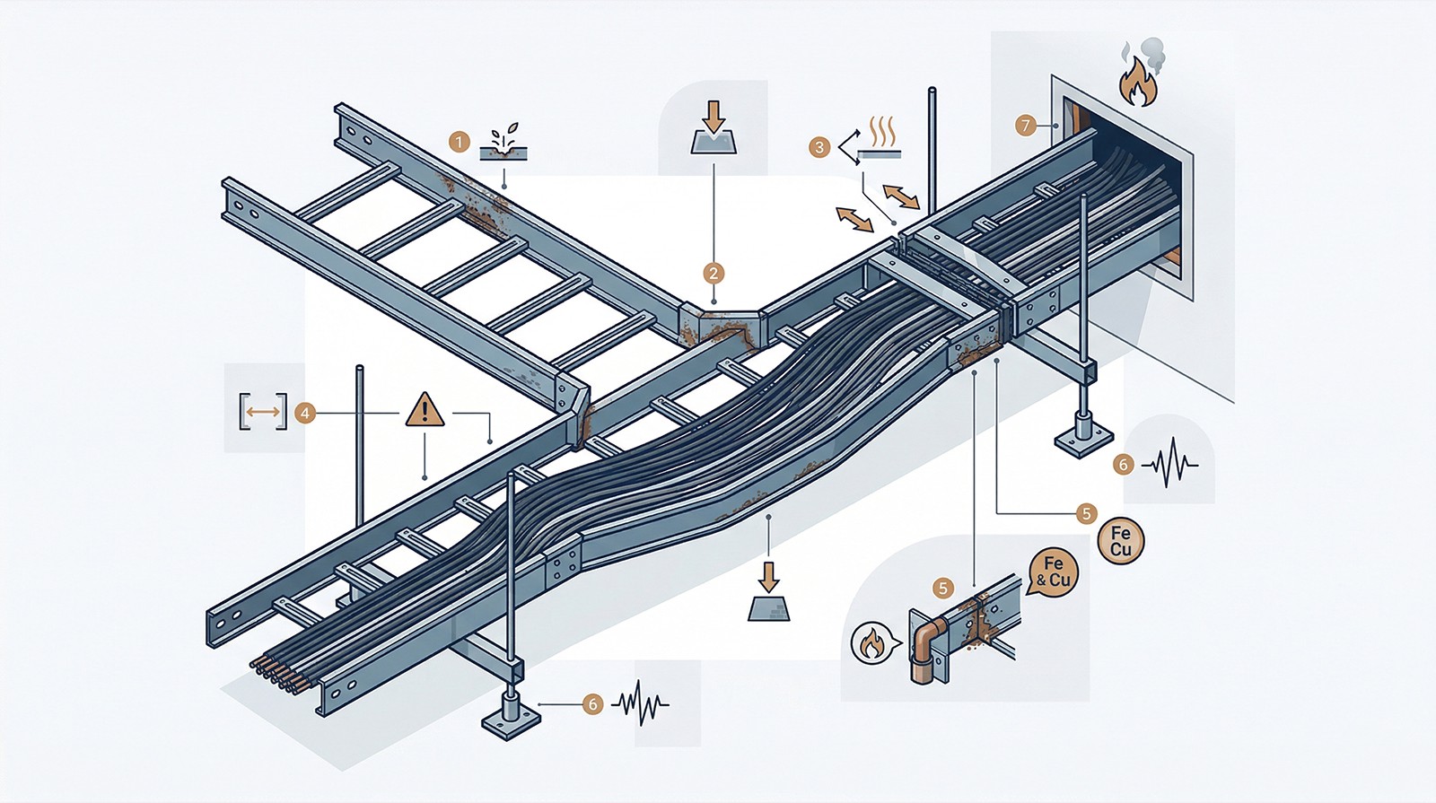 7 Preventable Cable Tray Failures and How to Avoid Them