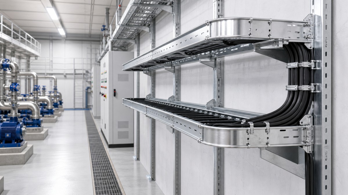 water-treatment-plant-cable-tray-cover