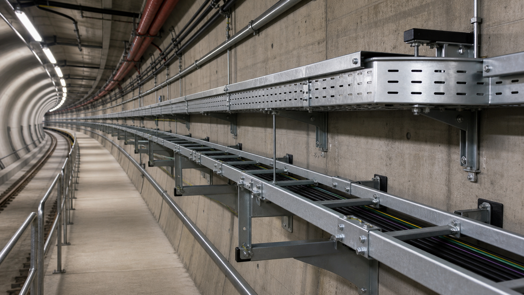 Cable Tray Planning for Airports and Rail Transit Infrastructure