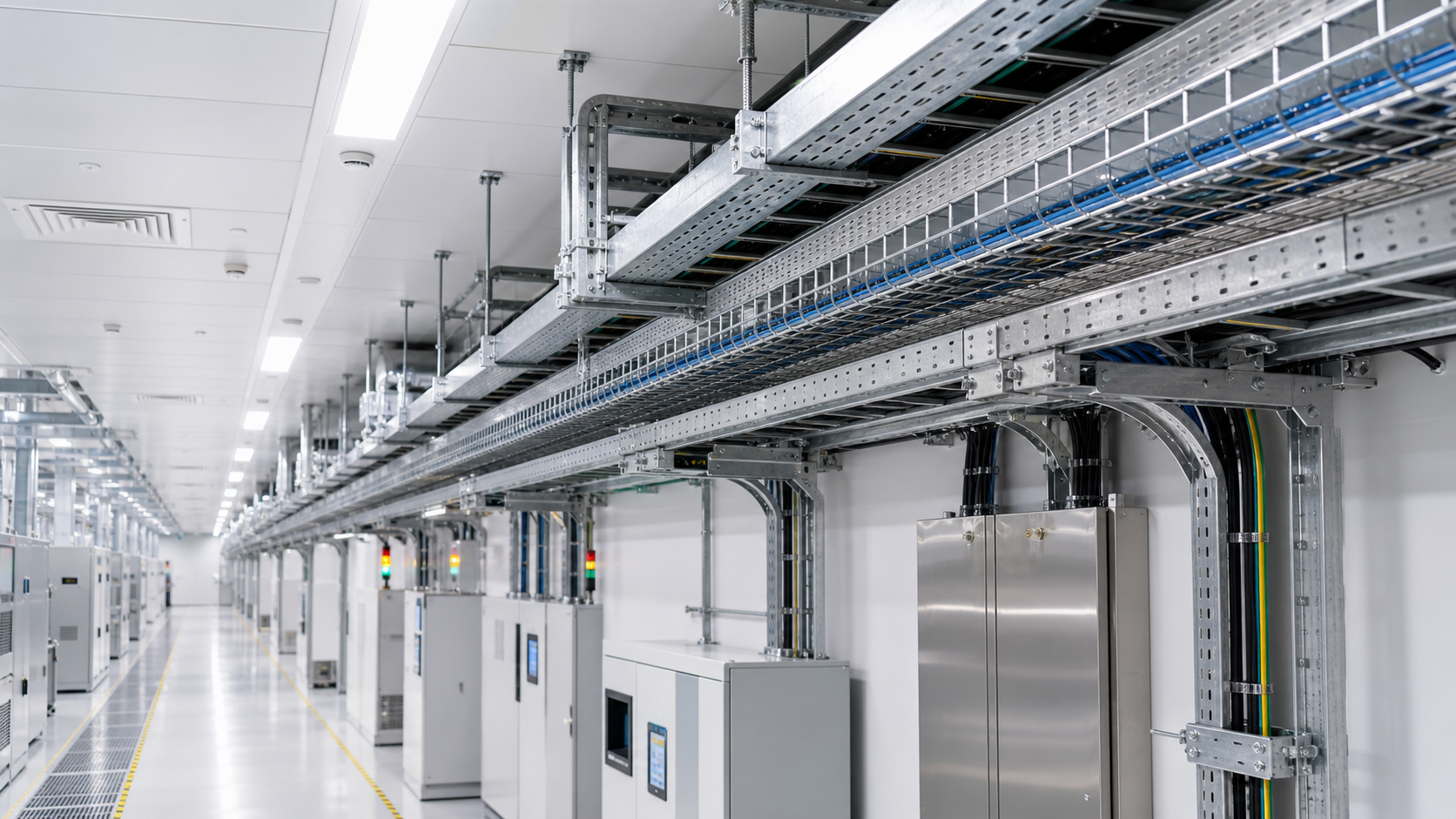 Cable Tray Planning for Semiconductor and Electronics Facilities