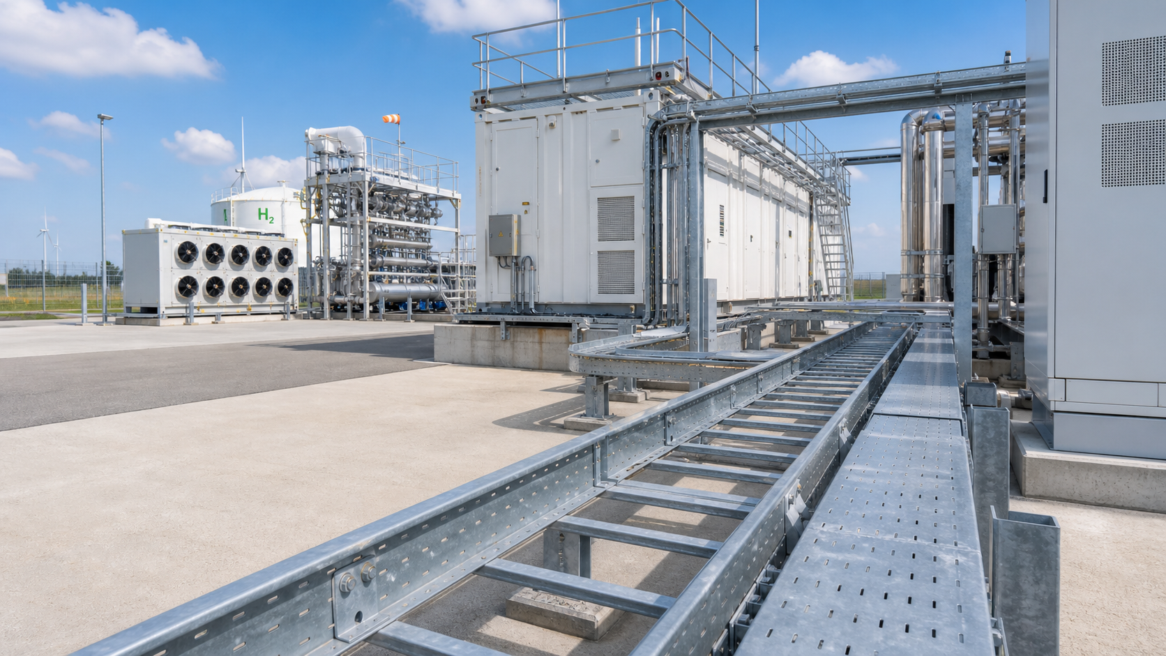 Cable Tray Selection for Hydrogen Electrolyzer Plants