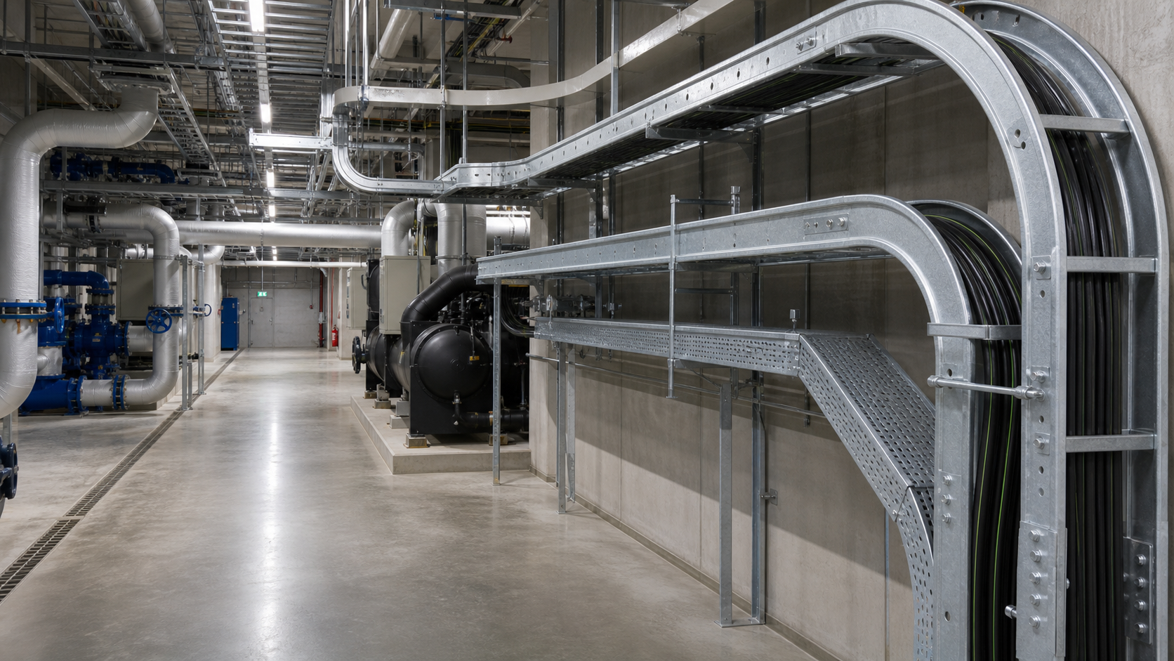 Cable Tray Selection for District Cooling and Central Utility Plants