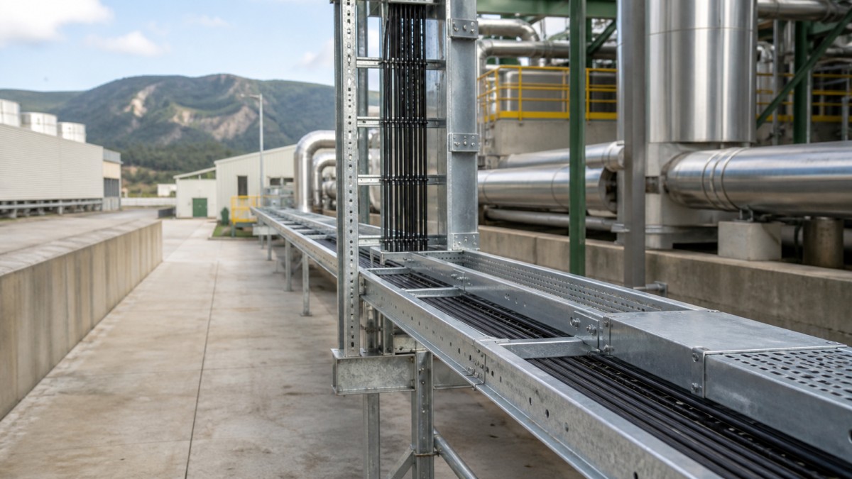 Cable Tray Selection for Geothermal Power Plants