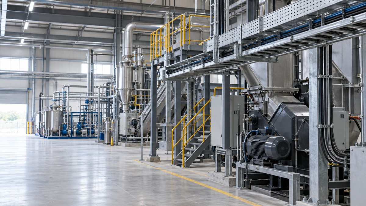 battery-recycling-black-mass-cable-tray-planning-cover Cable Tray Planning for Battery Recycling and Black Mass Plants