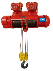 CD1MD1 wire rope electric hoist 2 crane