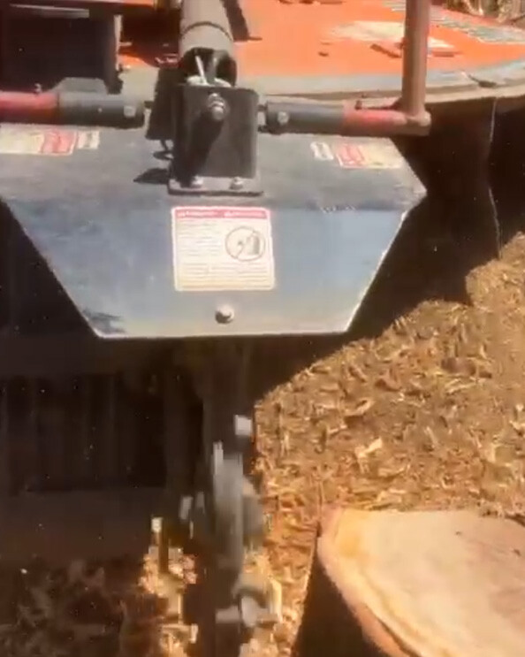 Stump grinding teeth performance videos