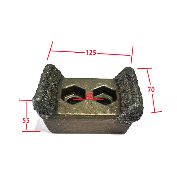 Tungsten carbide coated hammer tips