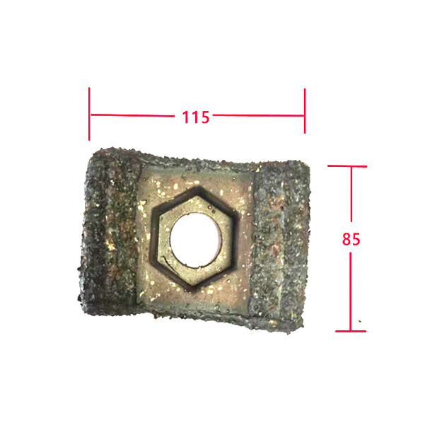 Tungsten carbide coated hammer tips