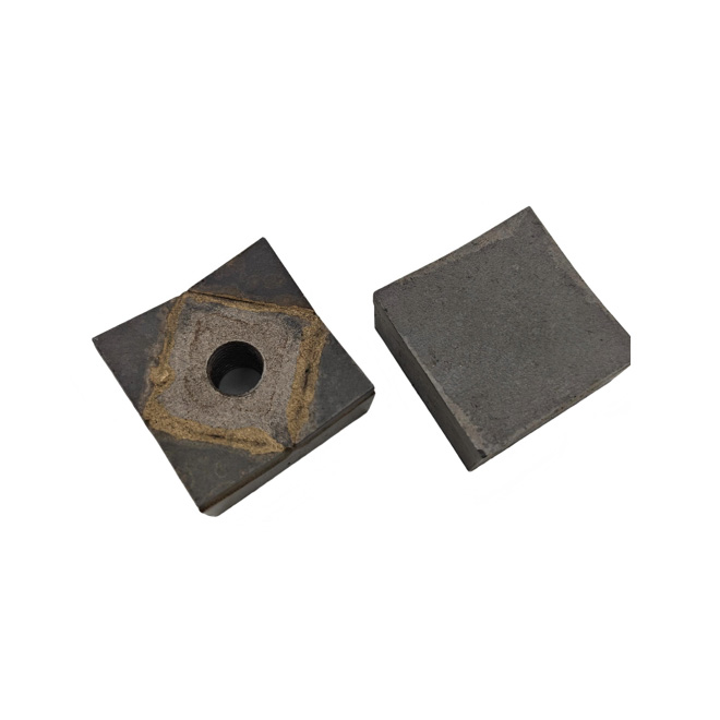 Shredder cutting crown-Carbide inlay