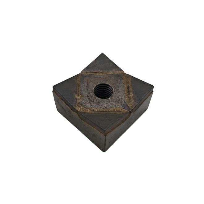 Shredder cutting crown-Carbide inlay