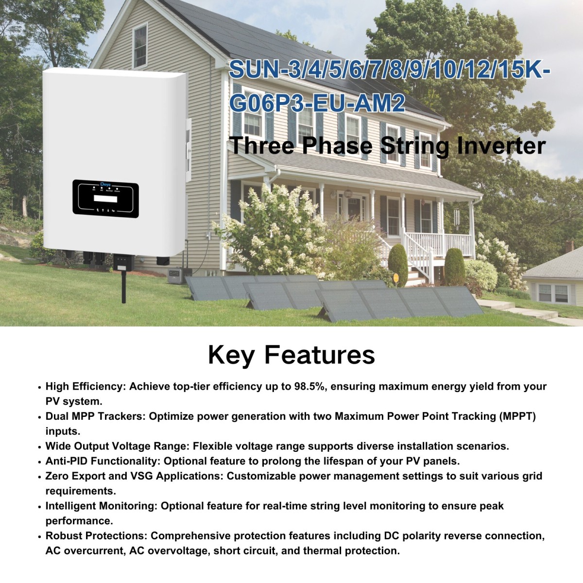 Deye SUN-8K-G06P3-EU-AM2-P1 1