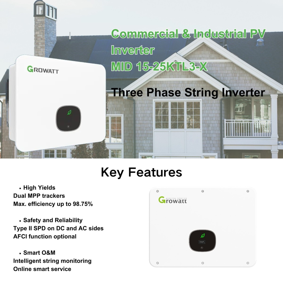 Growatt MID25KTL3-X 1