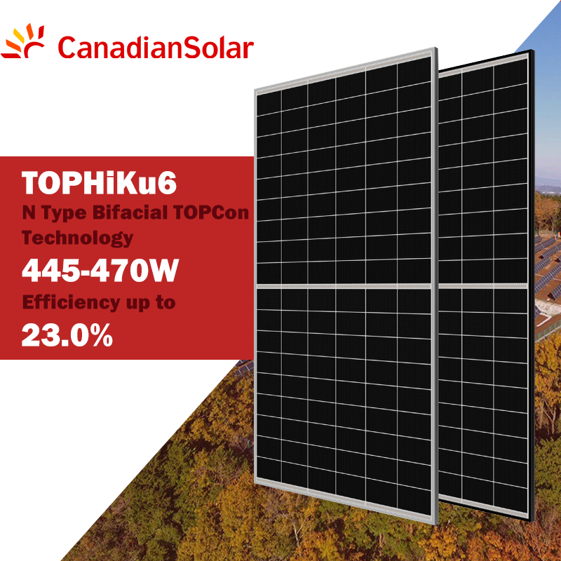 Canadian Solar TOPHiKu6 445-470w