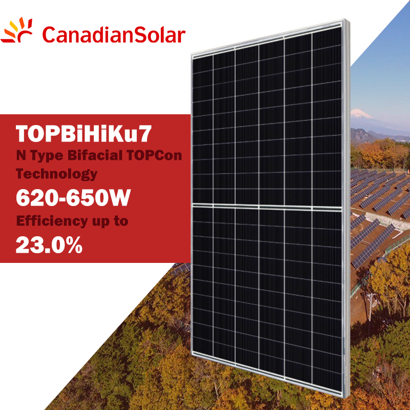 Canadian Solar TOPBiHiKu7 620-650W