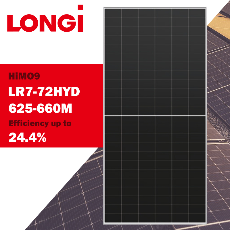 Longi Solar Panel LR7-72HYD 625-660M