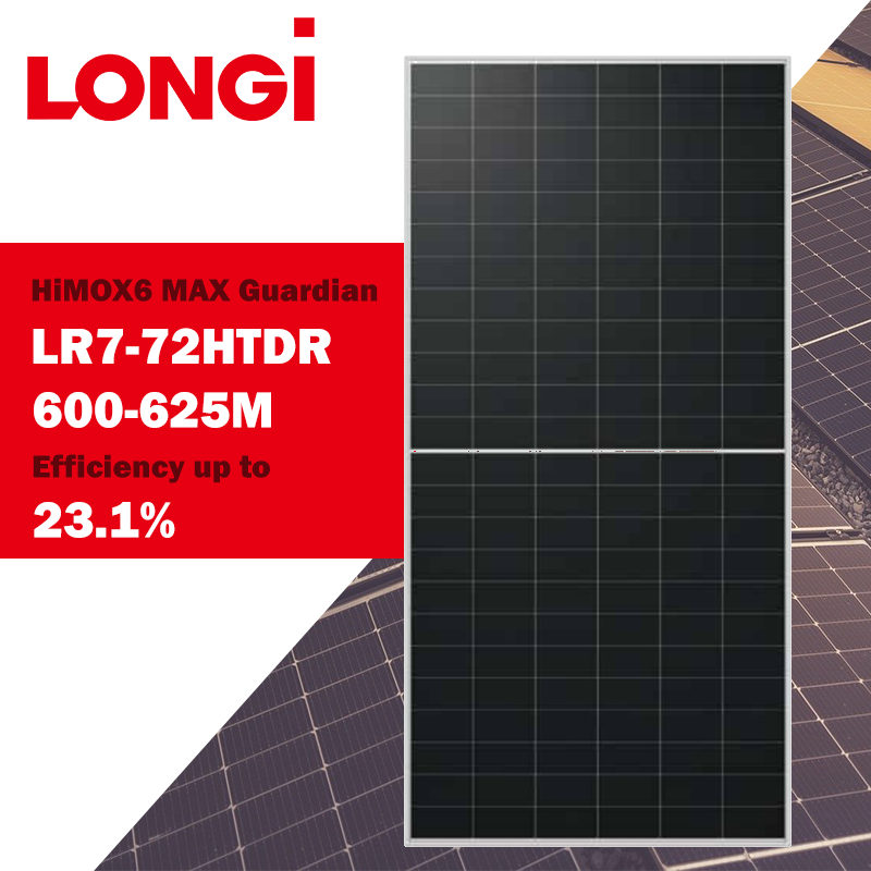 Longi Solar Panel HimoX6 MAX Guardian LR7-72HGD 600-625M
