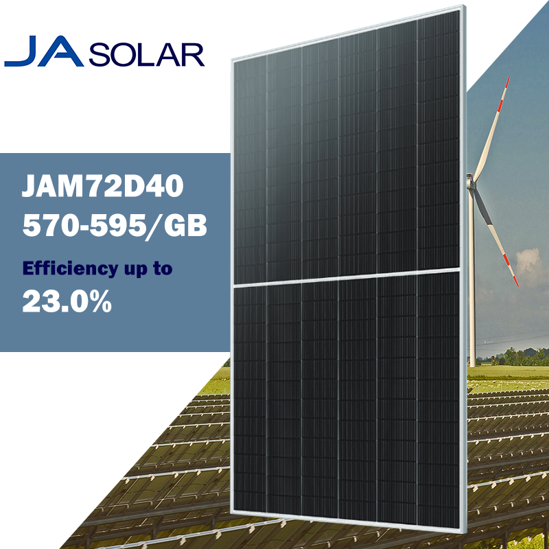JA Solar Deep Blue 4.0 570W 580W 590W Bifacial Double Glass Modules