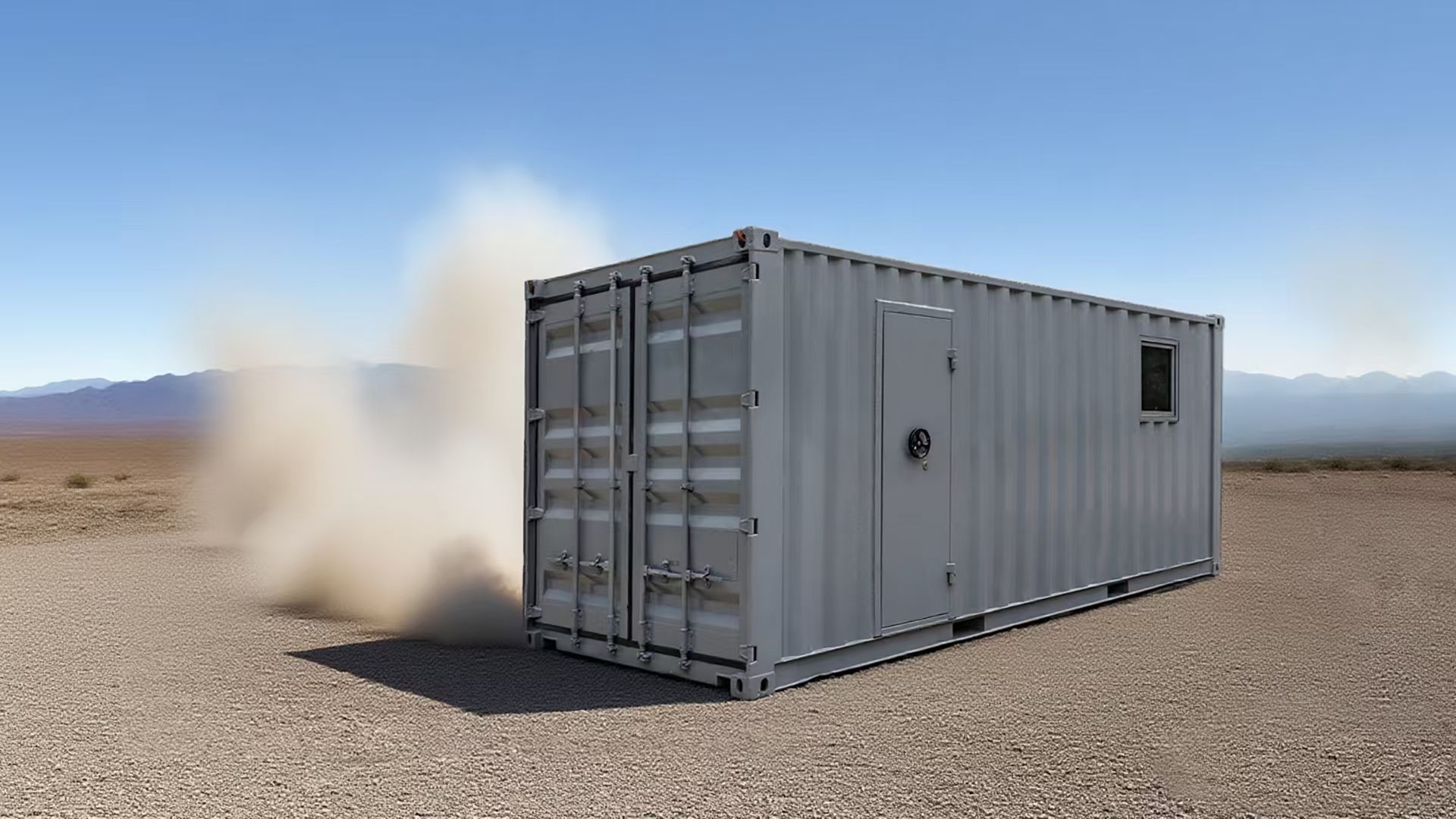 20GP & 40HQ blast resistant container house