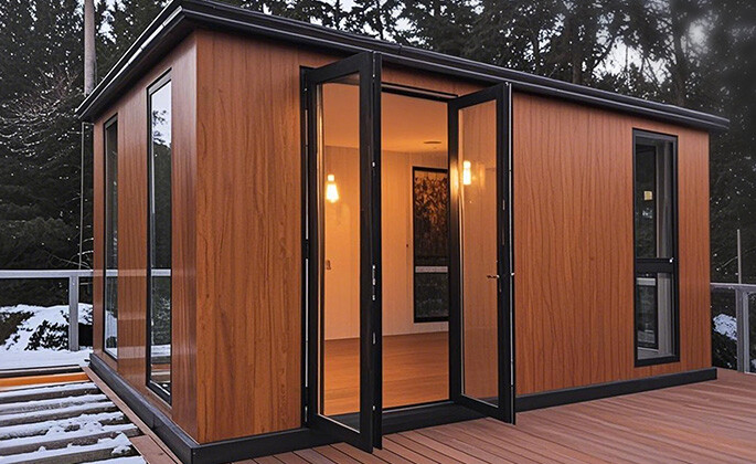 The new type of detachable self-powered insulated cabin is settled in the plateau border, ensuring the troops' wintering!