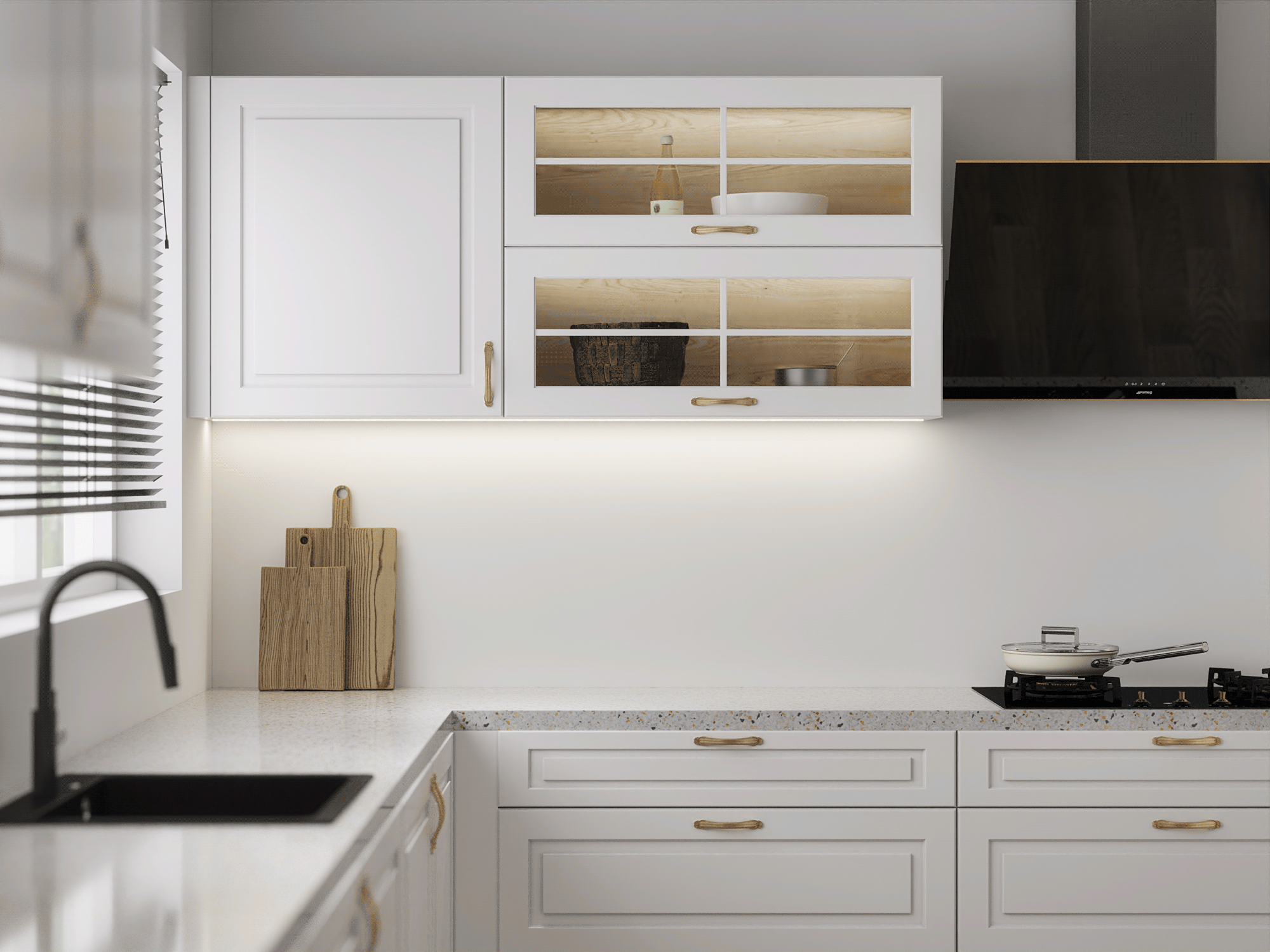 Modern European-Style Kitchen