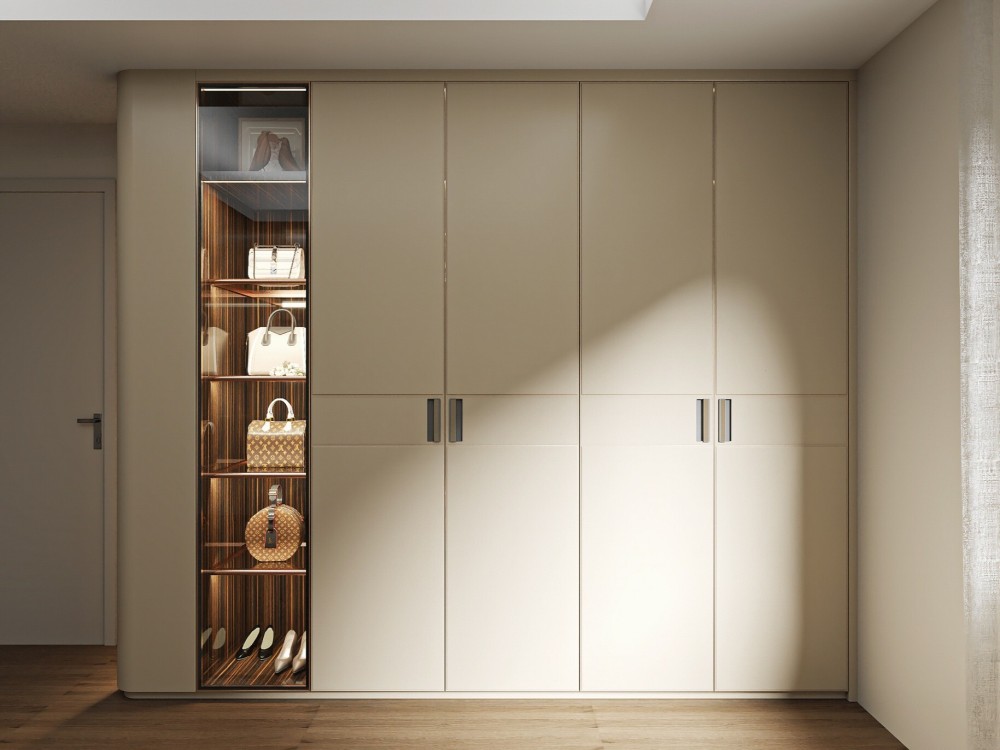 Leather Walk-in Closet