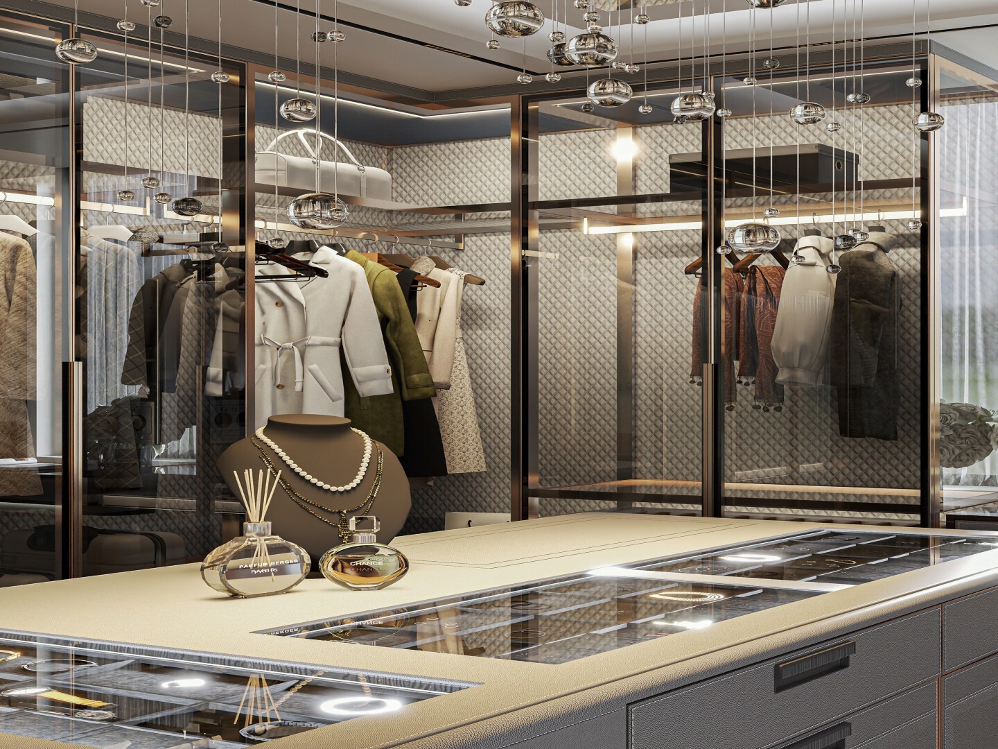 Modern Walk-in Closet