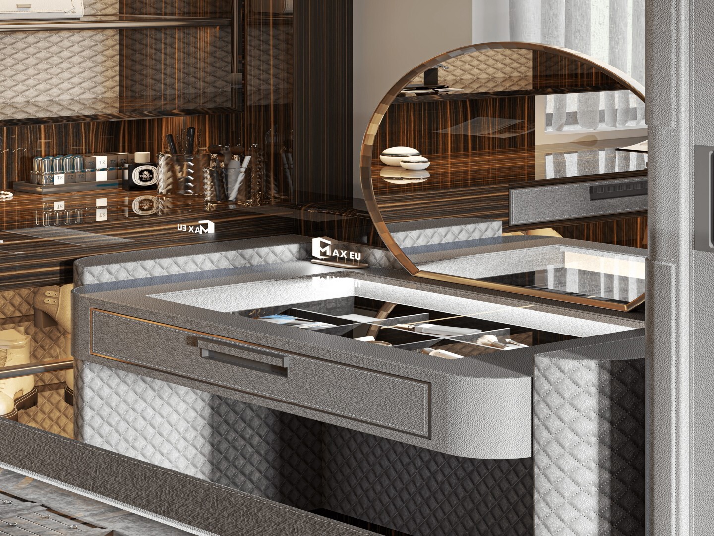 Modern Walk-in Closet