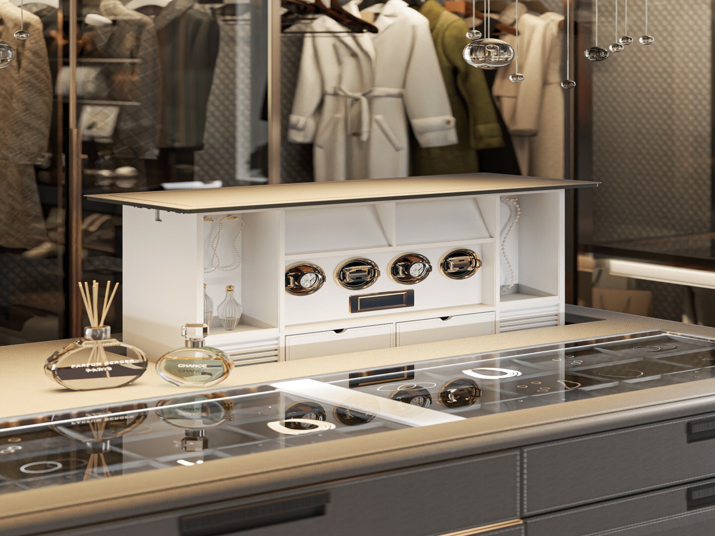 Modern Walk-in Closet