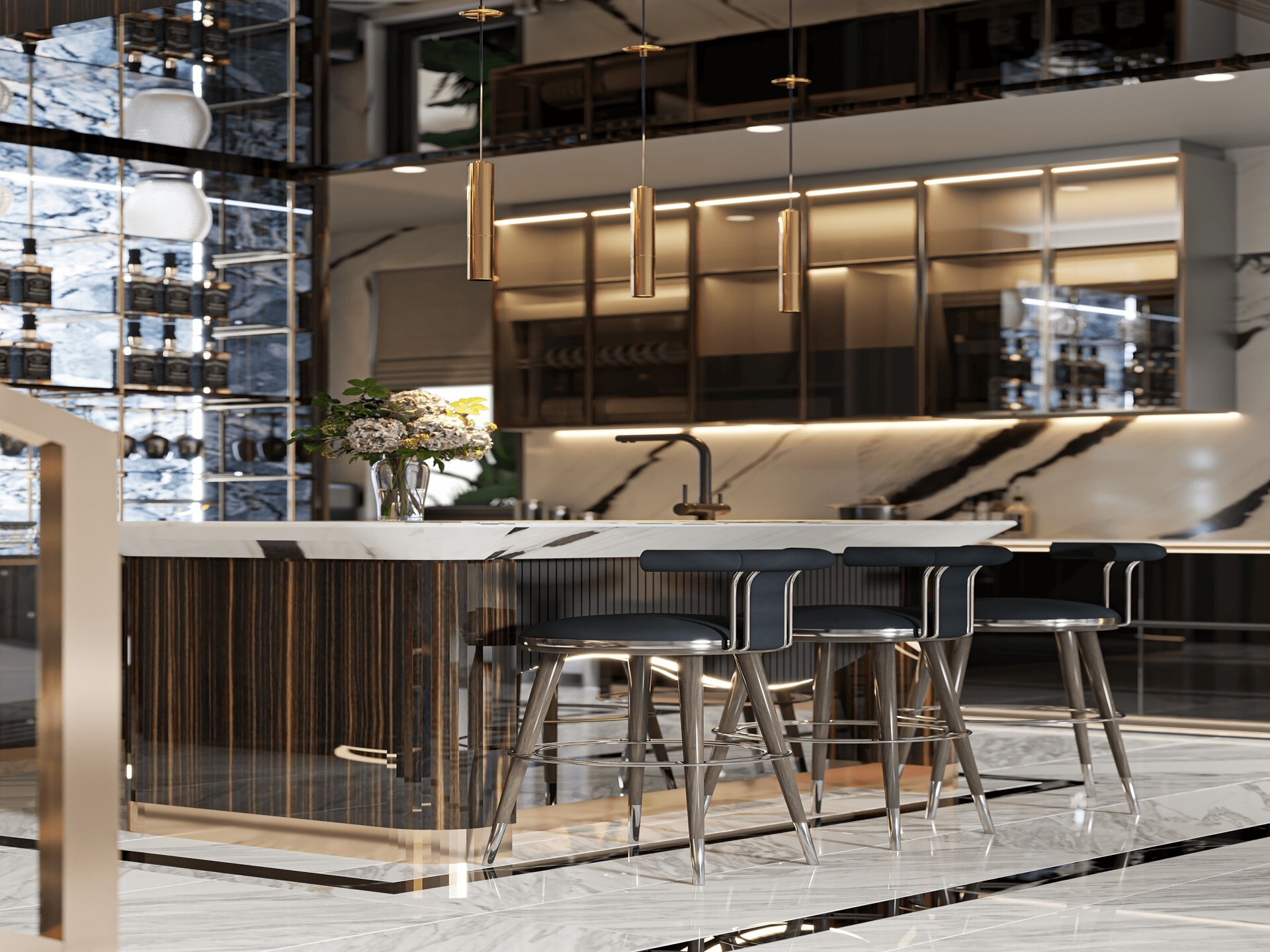 Contemporary Luxury Kitchen