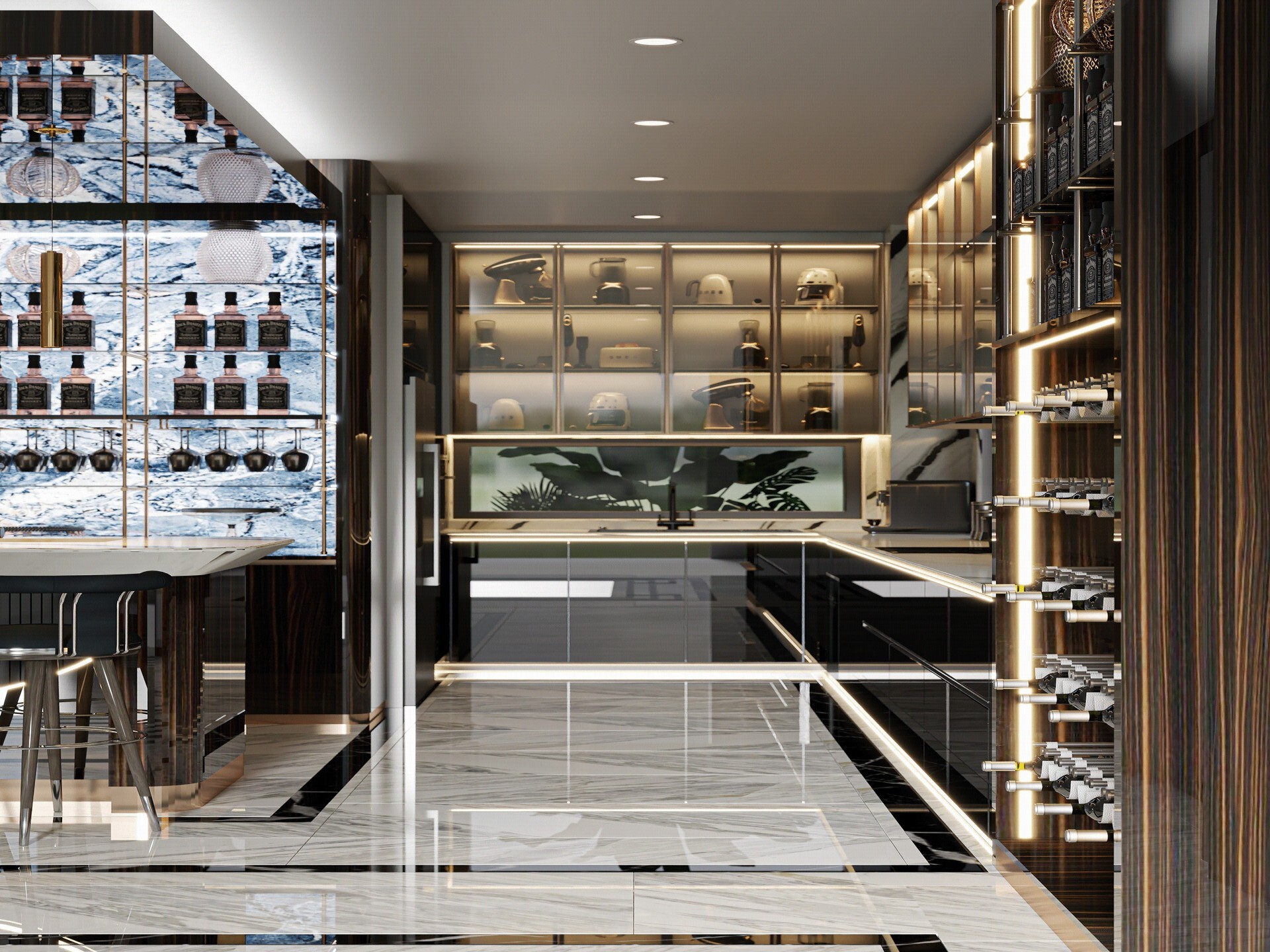 Contemporary Luxury Kitchen