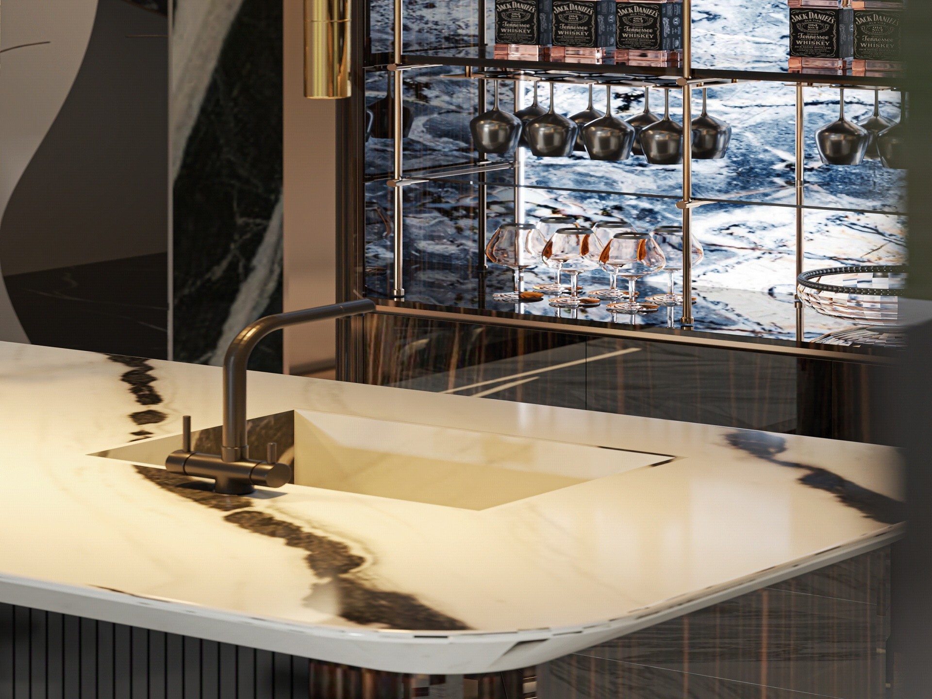 Contemporary Luxury Kitchen