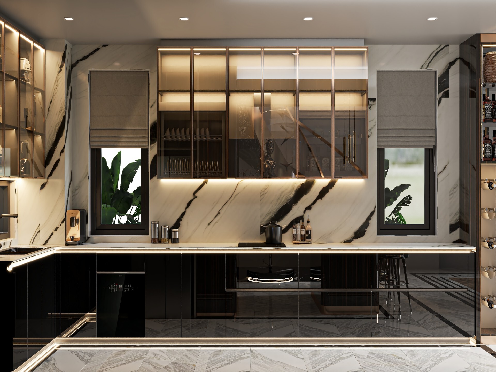 Contemporary Luxury Kitchen