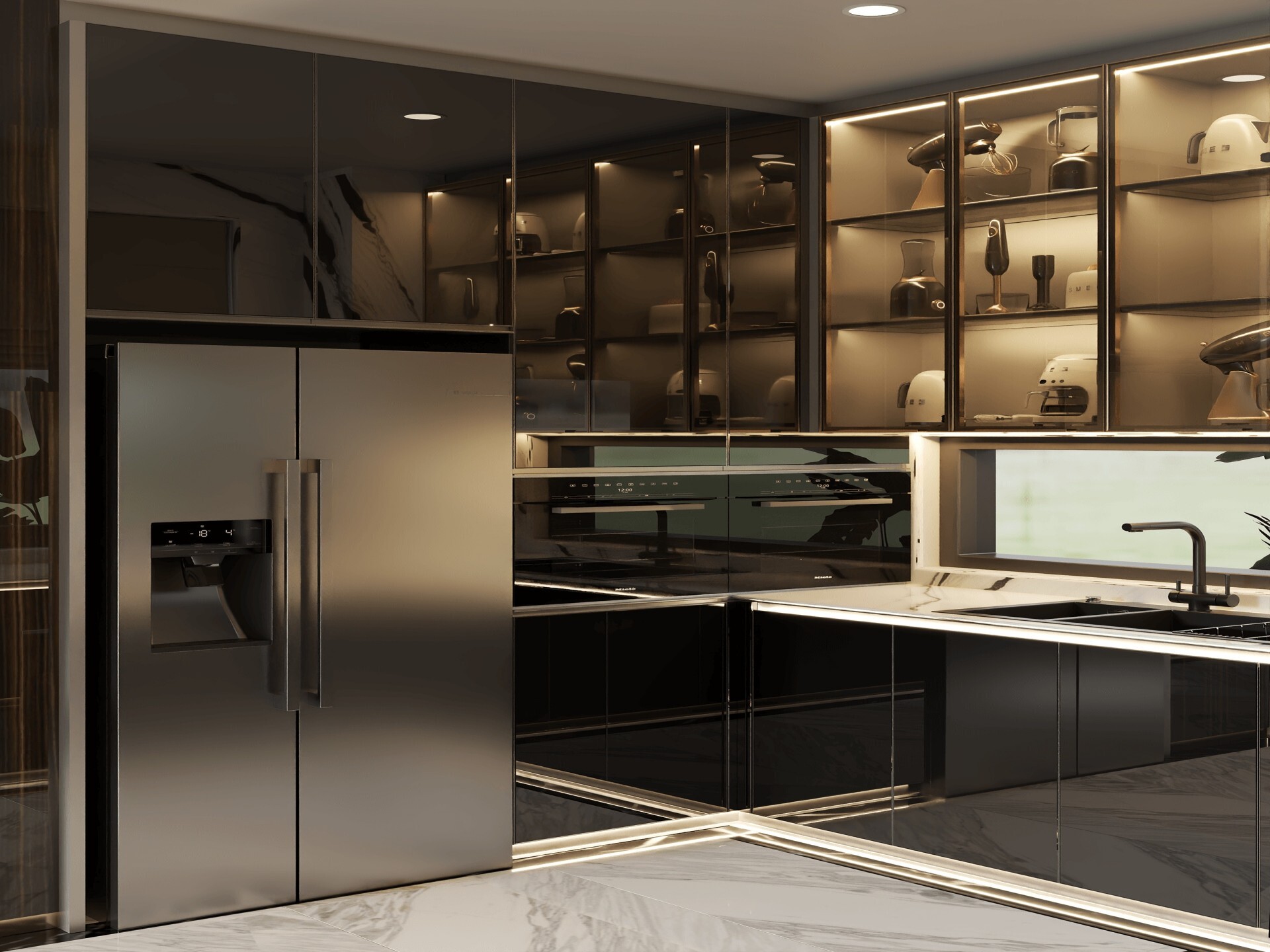 Contemporary Luxury Kitchen