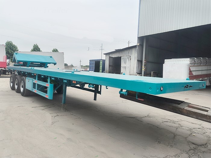 3 Axle 40 ft Flatbed Semi Trailer