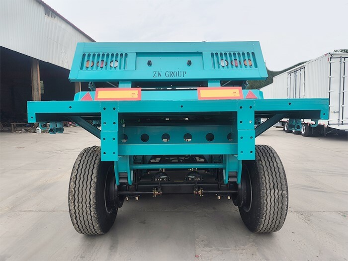 3 Axle 40 ft Flatbed Semi Trailer