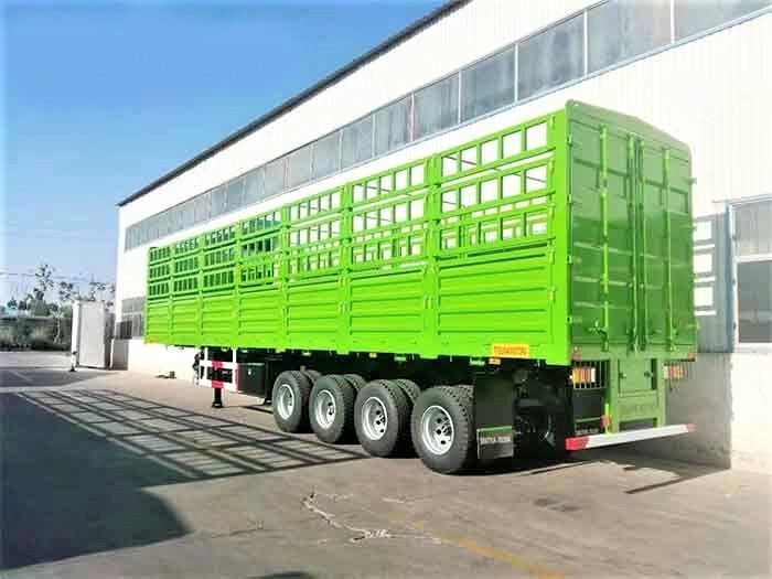 ZW Trailer 4 Axle Fence Trailer