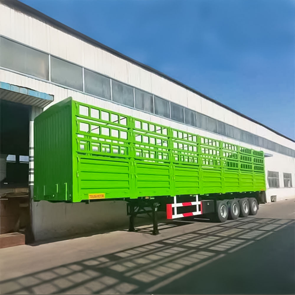 ZW Trailer 4 Axle Fence Trailer