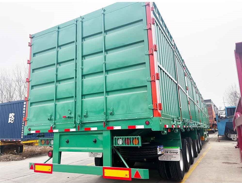 6 Axle Fence Cargo Semi-Trailer