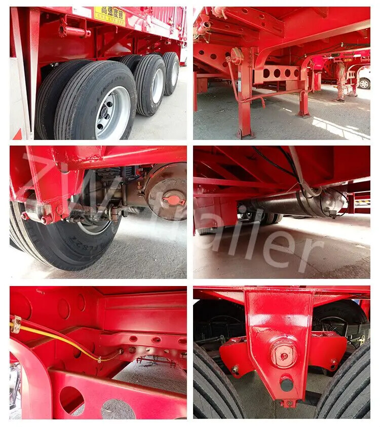 3 Axle Fence Semi Trailer