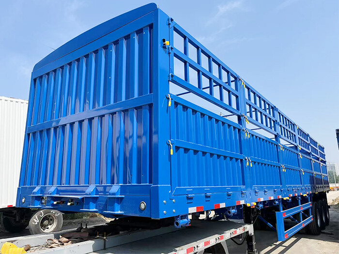 3 Axle Fence Trailer for Nigeria