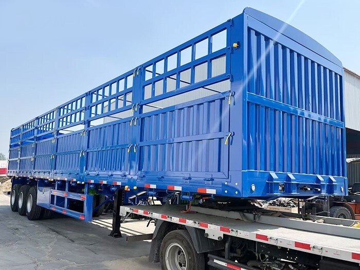 3 Axle Fence Trailer for Nigeria